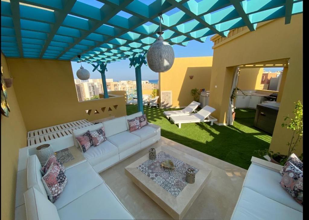 Heated Jacuzzi 2Br Apartment On Yacht View Hurghada Esterno foto