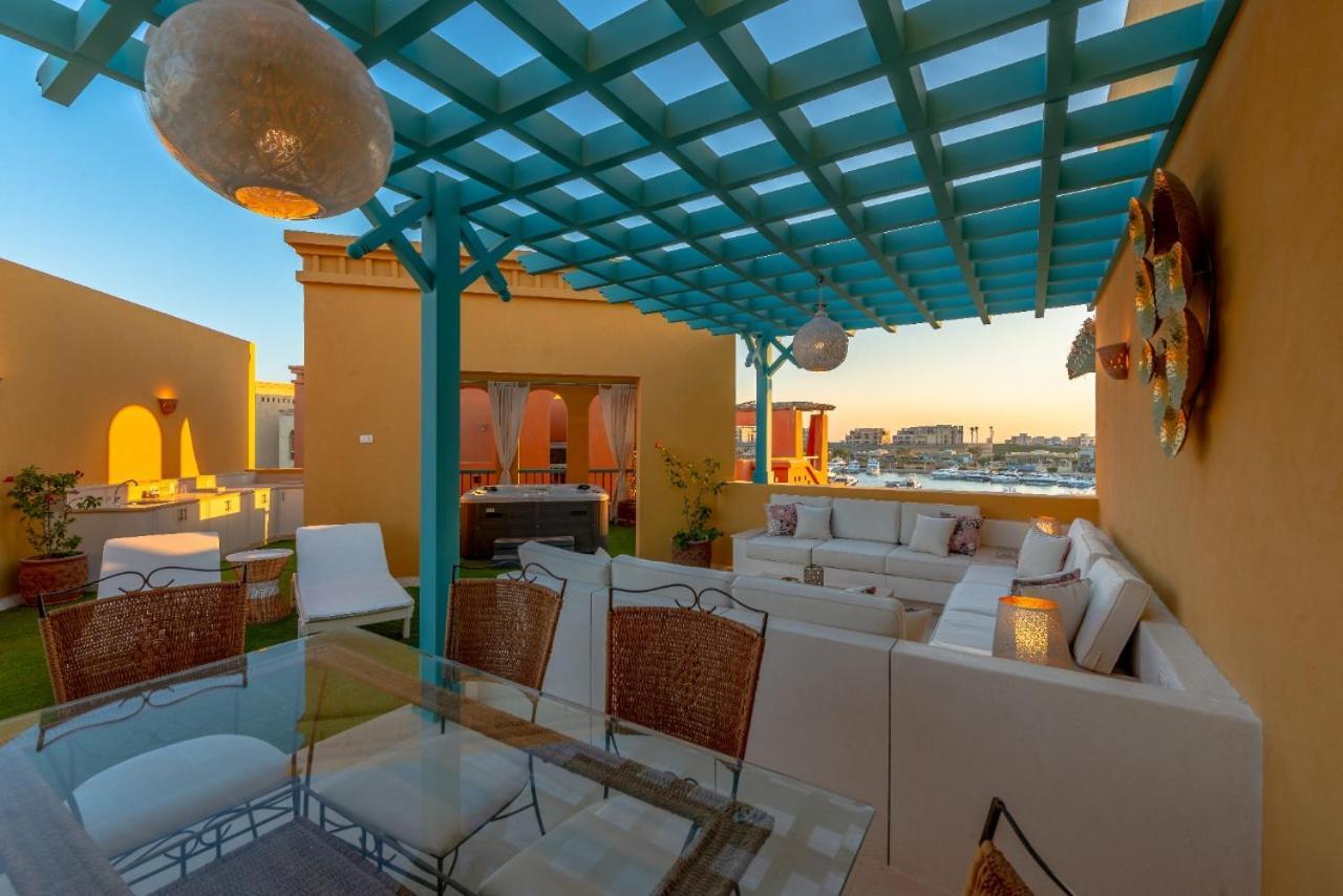Heated Jacuzzi 2Br Apartment On Yacht View Hurghada Esterno foto